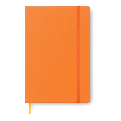 Блокнот, оранжевый, бумага