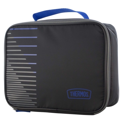 Термосумка Thermos Lunch Kit, черная, черный, полиэстер; нейлон