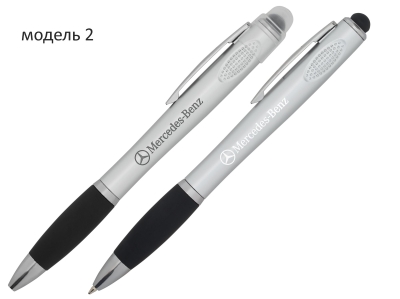 Ручки со светящимся логотипом, металл