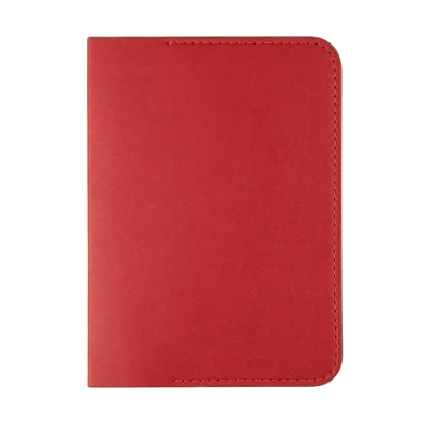 Обложка для паспорта  IMPRESSION, 10*13,5 см, PU, красный с серым, красный, pu