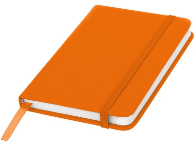 Блокнот А6 «Spectrum» с линованными страницами, оранжевый, картон