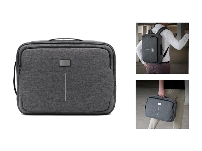 Рюкзак-трансформер Specter Hybrid для ноутбука 16'', серый, полиэстер