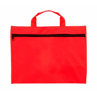 Сумка для документов KEIN, красный, 36х26 см; 100% полиэстер, красный, нетканый материал