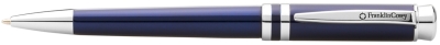 Шариковая ручка FranklinCovey Freemont. Цвет - синий., синий, латунь, нержавеющая сталь