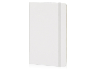 Записная книжка A6+ Classic (в линейку), Medium, белый, пластик