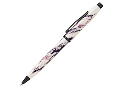 Ручка шариковая «Wanderlust Everest», белый, фиолетовый, металл