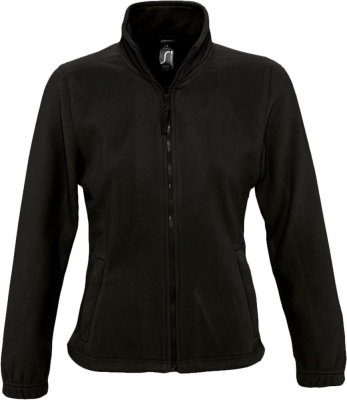 Куртка женская North Women, черная, черный, полиэстер 100%, плотность 300 г/м²; флис