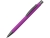 Ручка металлическая soft-touch шариковая «Tender», серый, фиолетовый, soft touch