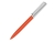 Ручка металлическая шариковая «Bright GUM» soft-touch с зеркальной гравировкой, оранжевый, soft touch