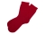 Носки однотонные «Socks» женские, красный, пластик, эластан, хлопок