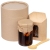 Набор Honey Fields, мед с миндалем, банка - стекло; ложка - бамбук; упаковка - картон