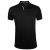 Рубашка поло мужская  "Portland Men" черный, серый_S, 100% х/б, 200г/м2, черный, серый, 100% х/б, 200г/м2