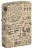 Зажигалка ZIPPO Alchemy Design с покрытием 540 Matte, латунь/сталь, бежевая, матовая, 38x13x57 мм
