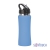 Бутылка для воды "Индиана" 600 мл, покрытие soft touch, голубой, нержавеющая сталь/soft touch/пластик