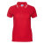 Рубашка поло женская STAN с окантовкой хлопок/полиэстер 185, 04BK, Красный, красный, 185 гр/м2, хлопок