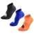 Набор из 3 пар спортивных носков Monterno Sport, серый, синий и оранжевый, серый, оранжевый, хлопок