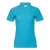 Рубашка поло женская STAN хлопок/полиэстер 185, 04WL, Бирюзовый, бирюзовый, 185 гр/м2, хлопок