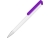 Ручка-подставка «Кипер», белый, фиолетовый, пластик
