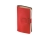 Ежедневник недатированный А5- «Sienna», красный, кожзам