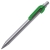 SNAKE, ручка шариковая, зеленый, серебристый корпус, металл, зеленый, серебристый, металл