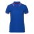Рубашка поло женская STAN  триколор хлопок/полиэстер 185, 04WRUS, Синий, синий, 185 гр/м2, хлопок