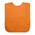 Футбольный жилет "Vestr"; оранжевый;  100% п/э, оранжевый, нетканый материал