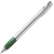 X-9 SAT, ручка шариковая, зеленый/хром, пластик/металл, зеленый