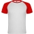 Спортивная футболка INDIANAPOLIS мужская, БЕЛЫЙ/КРАСНЫЙ 3XL, белый/красный