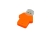 USB 2.0- флешка на 16 Гб в виде футболки, оранжевый, пластик