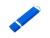 USB 2.0- флешка на 64 Гб «Орландо», soft-touch, синий, soft touch