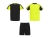 Спортивный костюм «Juve», унисекс, черный, желтый, полиэстер