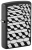 Зажигалка ZIPPO с покрытием Black Matte, латунь/сталь, черная, матовая, 38x13x57 мм