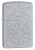 Зажигалка ZIPPO с покрытием Satin Chrome, латунь/сталь, серебристая, матовая, 38x13x57 мм