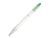 Ручка шариковая из переработанного PET «HARLAN», зеленый, прозрачный, пластик