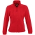 Куртка женская North Women, красная, красный, полиэстер 100%, плотность 300 г/м²; флис