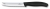 Нож для сыра и колбасы VICTORINOX SwissClassic, лезвие 11 см с волнистой кромкой, чёрный