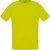 Футболка унисекс Sporty 140, желтый неон, желтый, полиэстер 100%, плотность 140 г/м²
