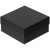 Коробка Emmet, малая, черная, черный, картон