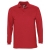 Рубашка поло мужская с длинным рукавом Winter II 210 красная, красный, хлопок