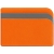 Чехол для карточек Dual, оранжевый, оранжевый, кожзам