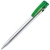 KIKI SAT, ручка шариковая, зеленый/серебристый, пластик, светло-зеленый, серебристый, пластик