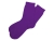 Носки однотонные «Socks» мужские, фиолетовый, пластик, эластан, хлопок