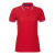 Рубашка поло женская STAN  триколор хлопок/полиэстер 185, 04WRUS, Красный