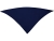 Шейный платок FESTERO треугольной формы, синий, полиэстер