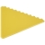 Треугольный скребок Frosty 2.0, желтый