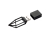 USB 2.0- флешка на 32 Гб «Геометрия», черный, металл