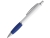 Шариковая ручка с зажимом из металла «MOVE BK», синий, пластик