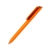 Ручка шариковая FLOW PURE, оранжевый корпус/прозрачный клип, покрытие soft touch, пластик, оранжевый, пластик