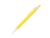 Ручка пластиковая шариковая «Amer», желтый, пластик