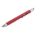 Ручка шариковая Construction, мультиинструмент, красная, красный, металл